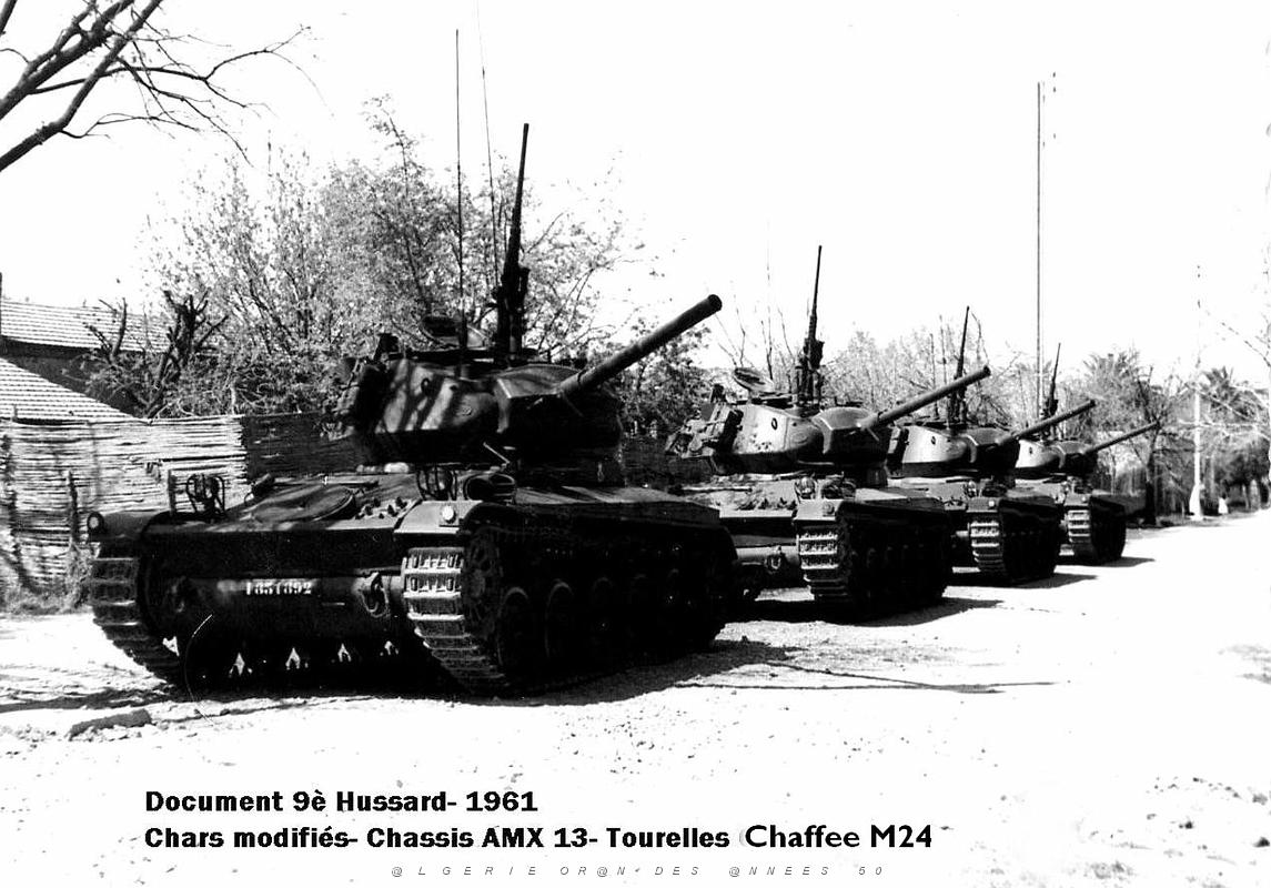 015- 9e Hussards - AMX 13 modifie Chaffee M24.jpg